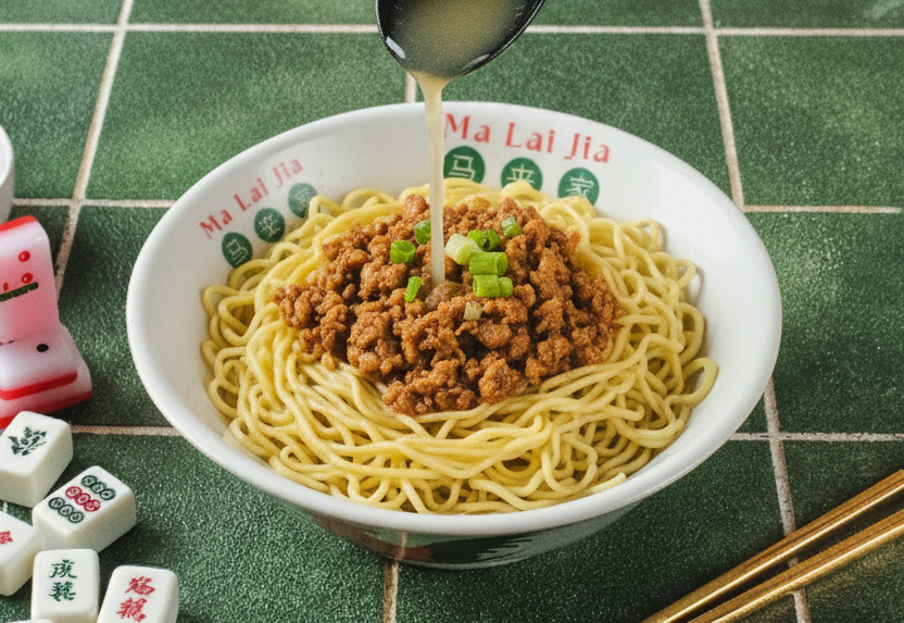 Mie ayam polos